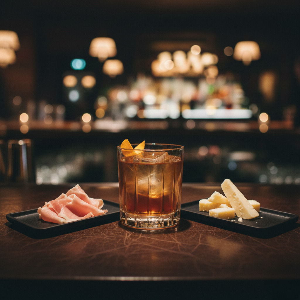 GIN - Old Fashioned - Pairings 1